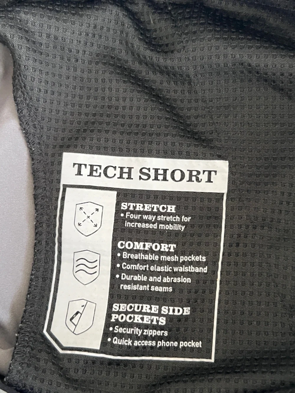 Orvis Tech Shorts Size 30 Men’s Gray